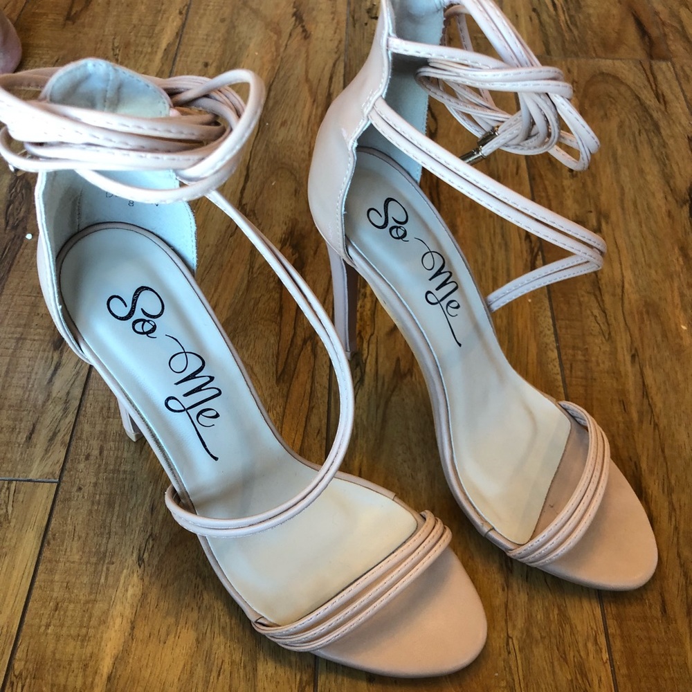 Lulus so me strap heels